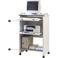 Mobiler Computerschrank