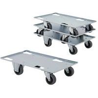 Rollplatte aus Metall - Tragkraft 300 kg