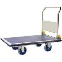 Metallwagen mit herunterklappbarem Bügel - Tragkraft 500 kg - Prestar