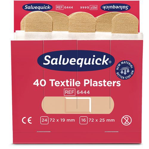 Nachfüllpackung 240 Textilpflaster - Salvequick Nachfüllpackung 240 Textilpflaster - Salvequick